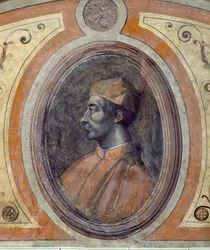 Portret van een man, Camera della Fama, 1548